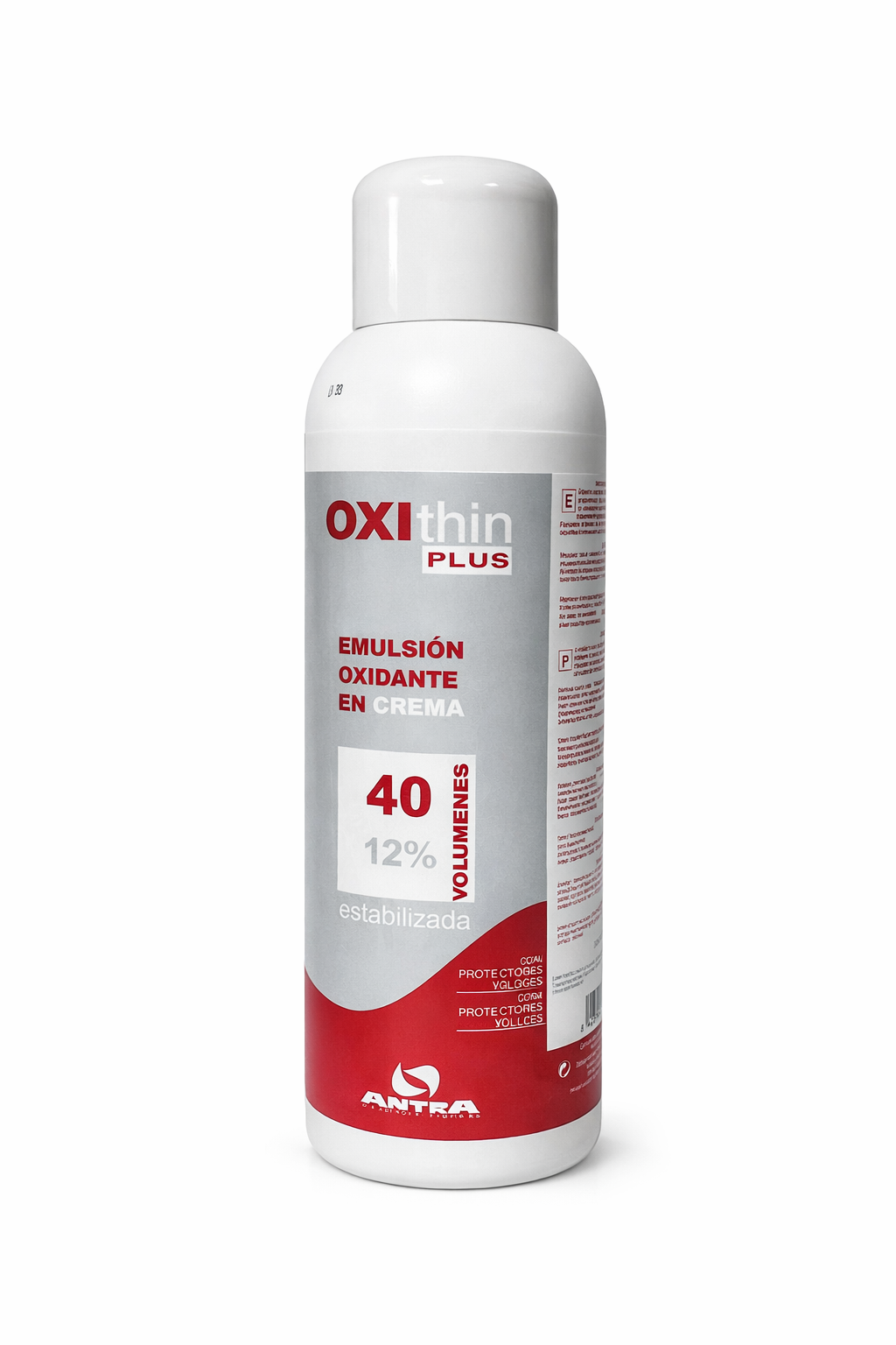 Oxi thin plus emulsion oxidante en crema 40v 12%