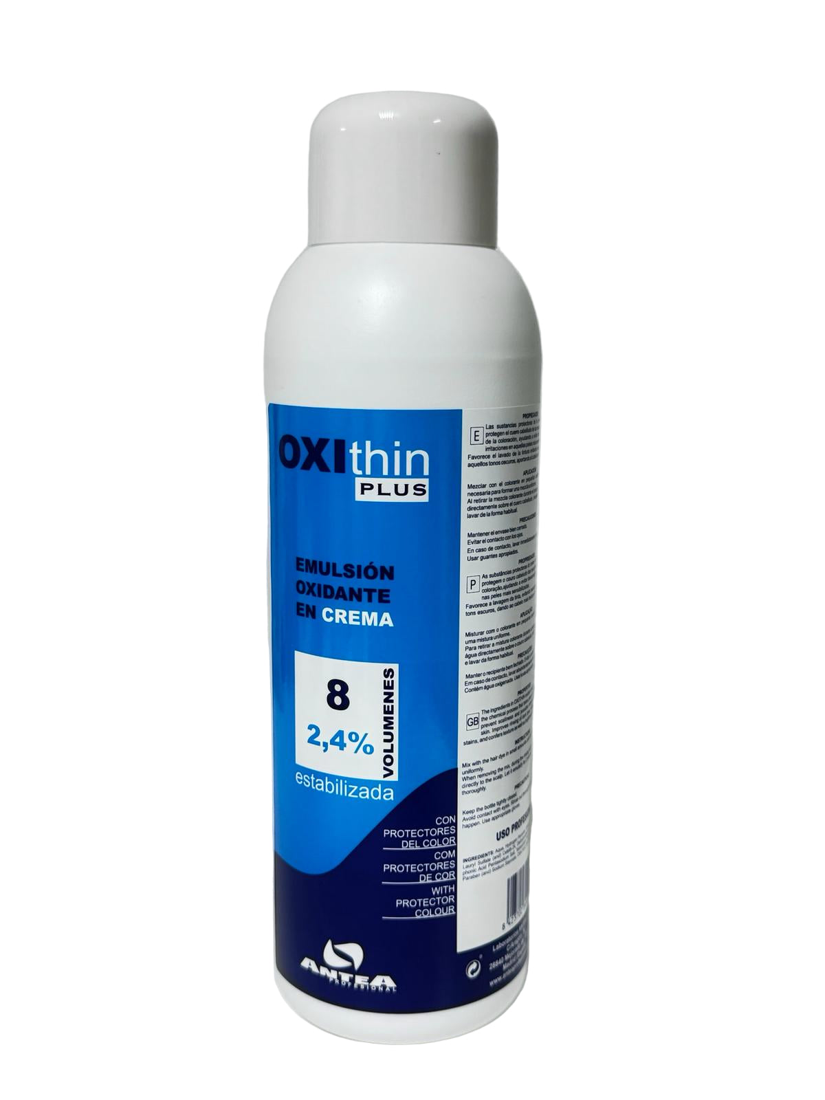 Oxi thin plus emulsion oxidante en crema 8 2,4%
